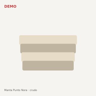 Manta punto nora